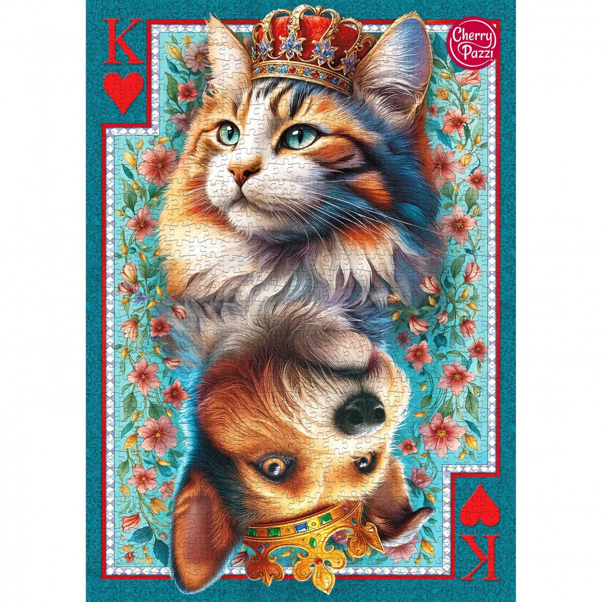 CherryPazzi dėlionė The Royal Card 1000 det 7