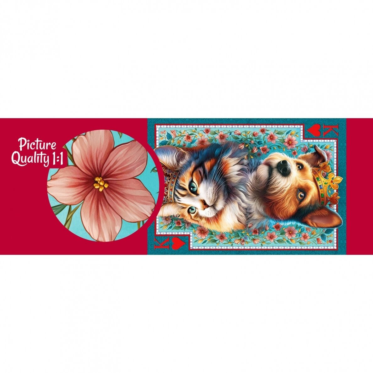 CherryPazzi dėlionė The Royal Card 1000 det 2