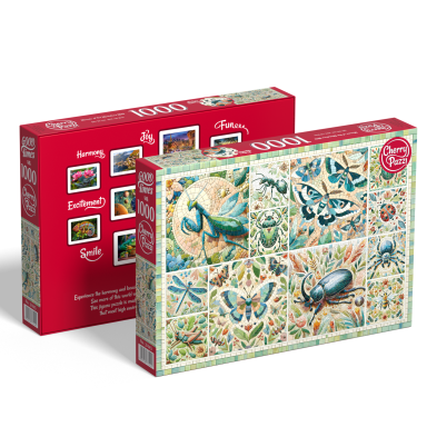 CherryPazzi dėlionė  Mosaic of the Miniature Wild 1000 det