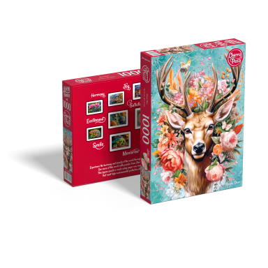 CherryPazzi dėlionė Flower Deer 1000 det