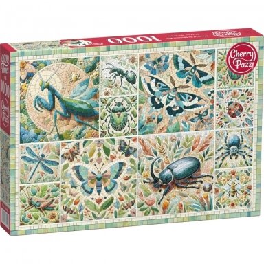 CherryPazzi dėlionė  Mosaic of the Miniature Wild 1000 det