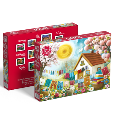 CherryPazzi dėlionė Woollen Meadow 1000 det