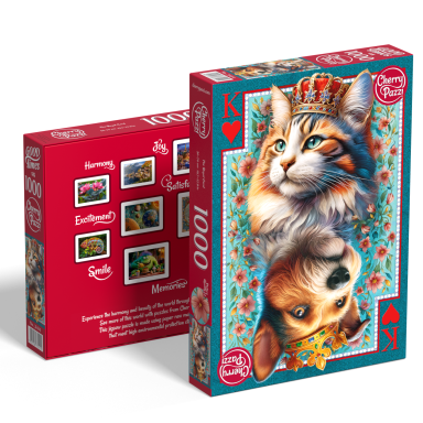 CherryPazzi dėlionė The Royal Card 1000 det