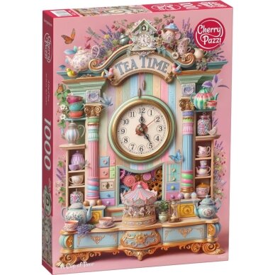 CherryPazzi dėlionė A Cup of Time 1000 det CherryPazzi dėlionė A Cup of Time 1000 det