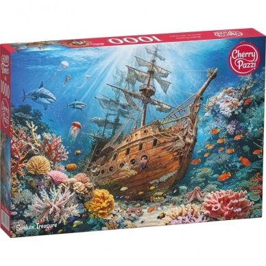 CherryPazzi dėlionė Sunken Treasure 1000 det CherryPazzi dėlionė Sunken Treasure 1000 det