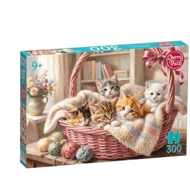 CherryPazzi dėlionė Basket Full of Love 300 det CherryPazzi dėlionė Basket Full of Love 300 det