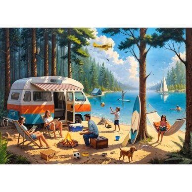 CherryPazzi dėlionė Camp & Calm 300 det 5 CherryPazzi dėlionė Camp & Calm 300 det 5