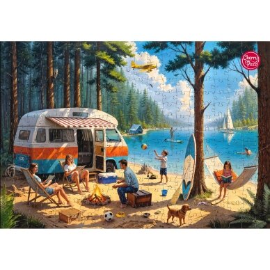 CherryPazzi dėlionė Camp & Calm 300 det 6 CherryPazzi dėlionė Camp & Calm 300 det 6