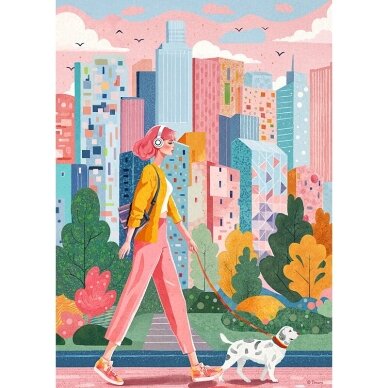 CherryPazzi dėlionė City Vibes 300 det 5 CherryPazzi dėlionė City Vibes 300 det 5