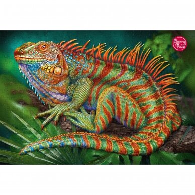 CherryPazzi dėlionė Incredible Iguana 500 det 6 CherryPazzi dėlionė Incredible Iguana 500 det 6