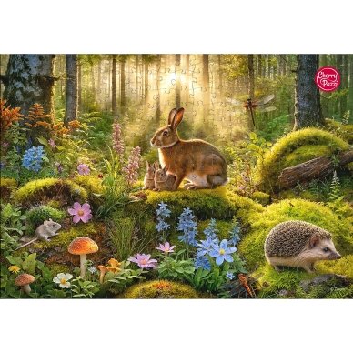 CherryPazzi dėlionė Forest Friends 300 det 6 CherryPazzi dėlionė Forest Friends 300 det 6