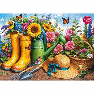 CherryPazzi dėlionė Golden Boots, Blooming Roots 1000 det 5