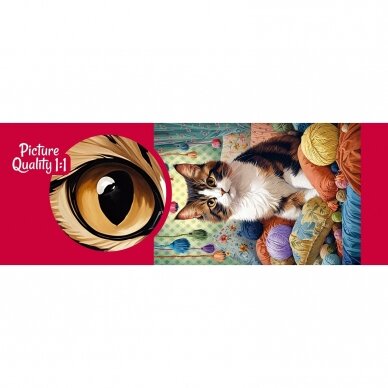CherryPazzi dėlionė Knitty Cat 1000 det 2