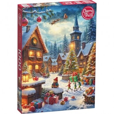 CherryPazzi dėlionė Santas Helpers 1000 det