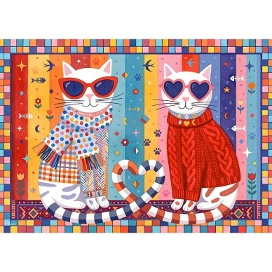 CherryPazzi dėlionė Kittens in Love 300 det 4