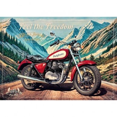 CherryPazzi dėlionė Feel the Freedom 1000 det 6 CherryPazzi dėlionė Feel the Freedom 1000 det 6