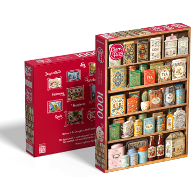 CherryPazzi dėlionė A Treasury of Tins 1000 det 1