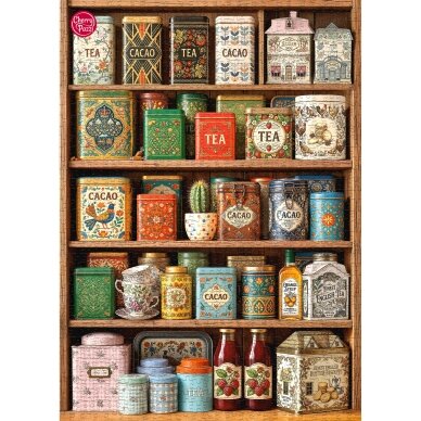 CherryPazzi dėlionė A Treasury of Tins 1000 det 5