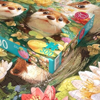 CherryPazzi dėlionė Pond Friends 300 det 3 CherryPazzi dėlionė Pond Friends 300 det 3