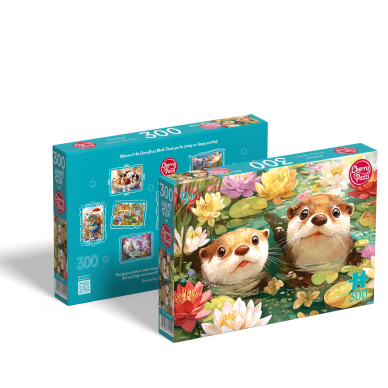 CherryPazzi dėlionė Pond Friends 300 det 1 CherryPazzi dėlionė Pond Friends 300 det 1