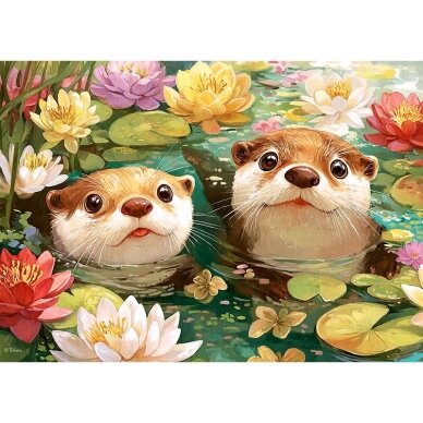 CherryPazzi dėlionė Pond Friends 300 det 5 CherryPazzi dėlionė Pond Friends 300 det 5