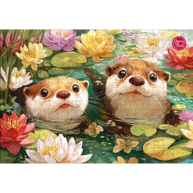 CherryPazzi dėlionė Pond Friends 300 det 6 CherryPazzi dėlionė Pond Friends 300 det 6