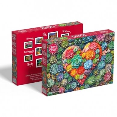 CherryPazzi dėlionė The Shape of Love 1000 det 1