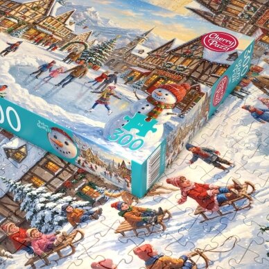 CherryPazzi dėlionė Snowglow Village 300 det 3