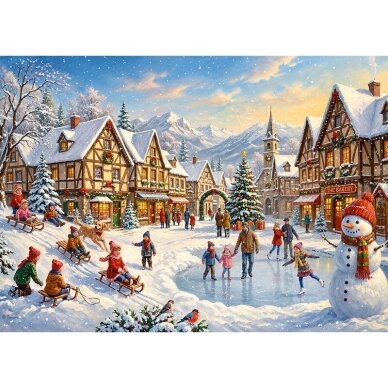 CherryPazzi dėlionė Snowglow Village 300 det 5