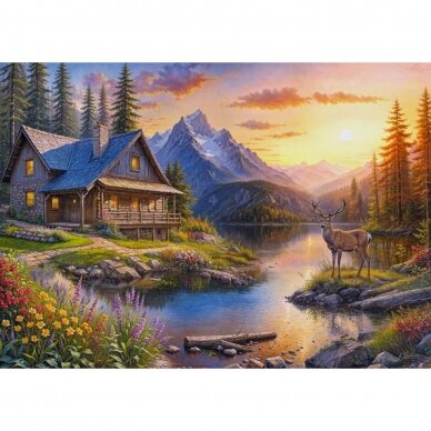 CherryPazzi dėlionė Mountain Dreams 1000 det 1 CherryPazzi dėlionė Mountain Dreams 1000 det 1