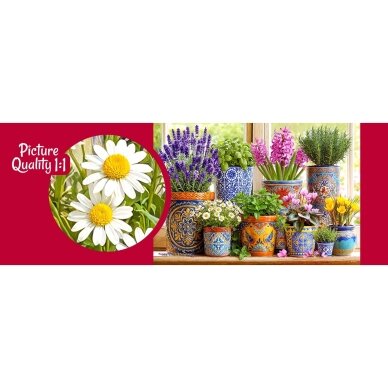 CherryPazzi dėlionė  Pottery in Bloom 1000 det 2