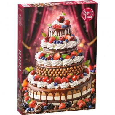 CherryPazzi dėlionė Balanced Diet 1000 det CherryPazzi dėlionė Balanced Diet 1000 det
