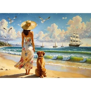 CherryPazzi dėlionė The Blue Horizon 1000 det 5