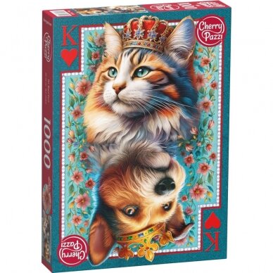 CherryPazzi dėlionė The Royal Card 1000 det