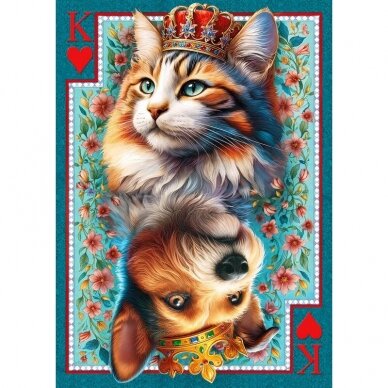CherryPazzi dėlionė The Royal Card 1000 det 5 CherryPazzi dėlionė The Royal Card 1000 det 5
