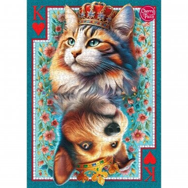 CherryPazzi dėlionė The Royal Card 1000 det 7