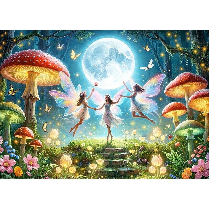 CherryPazzi dėlionė  Fairy Ring 300 det 5