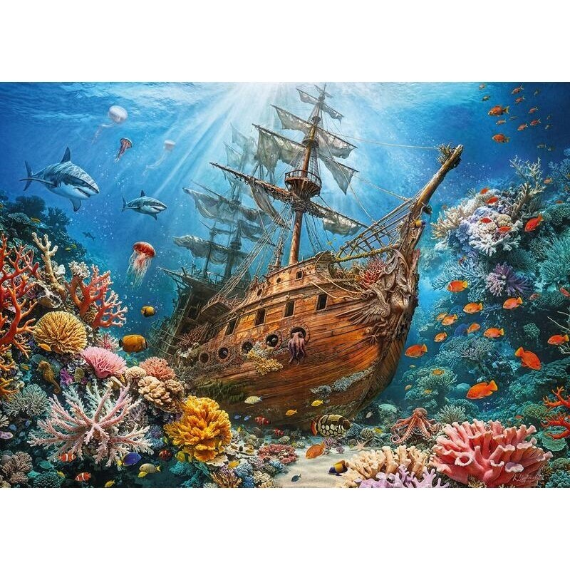 CherryPazzi dėlionė Sunken Treasure 1000 det 1 CherryPazzi dėlionė Sunken Treasure 1000 det 1