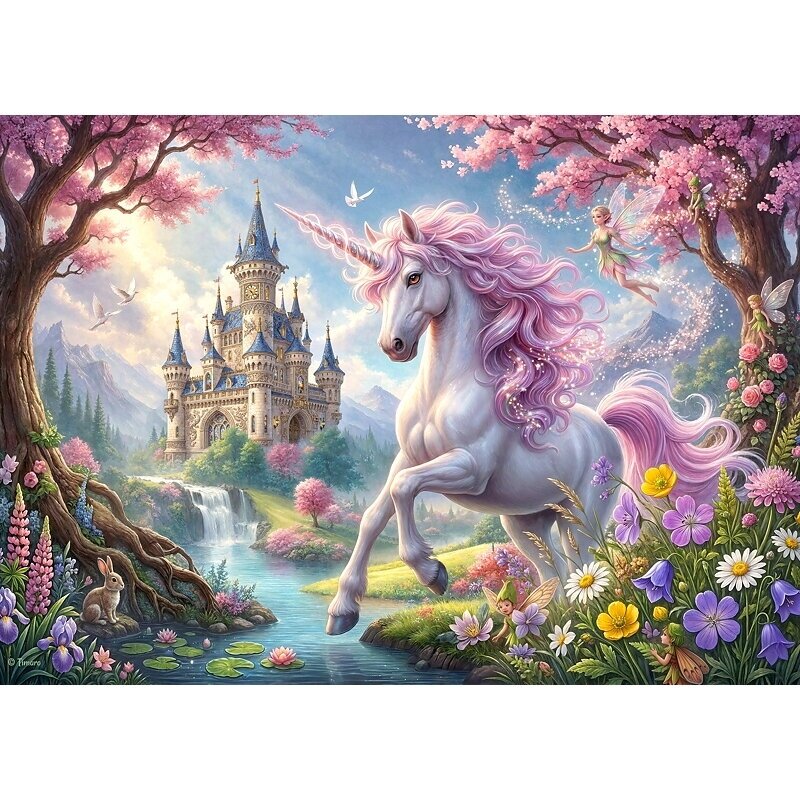 CherryPazzi dėlionė Unicorn Fairyland 300 det 4 CherryPazzi dėlionė Unicorn Fairyland 300 det 4