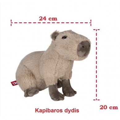 Fancy Minkšta Kapibara 20 cm