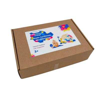 Lavinamsis rinkinys Montessori sraigė ir Ekvilibristas Lavinamsis rinkinys Montessori sraigė ir Ekvilibristas