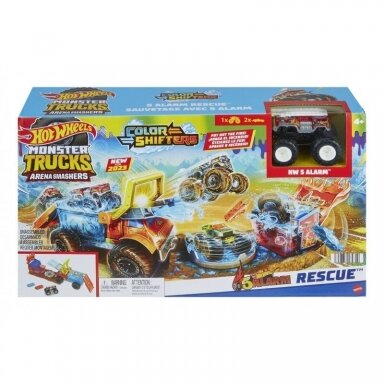 HOT WHEELS MONSTER TRUCK automobilių paleidimo arena
