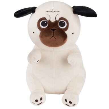 Fancy minkštas žaislas šuo mopsas Moteko 30 cm
