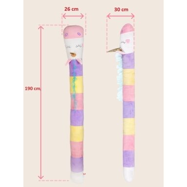 Fancy minkštas žaislas pagalvė vienaragis 190 cm