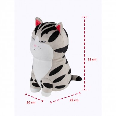 Fancy minkštas žaislas katinas Koteko 30 cm 1