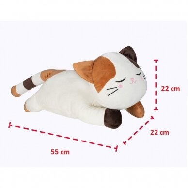 Fancy minkštas žaislas pagalvė katinas Keksas 50 cm 1