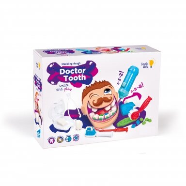 GENIO KIDS Kūrybinis rinkinys Dantukų gydytojas GENIO KIDS Kūrybinis rinkinys Dantukų gydytojas