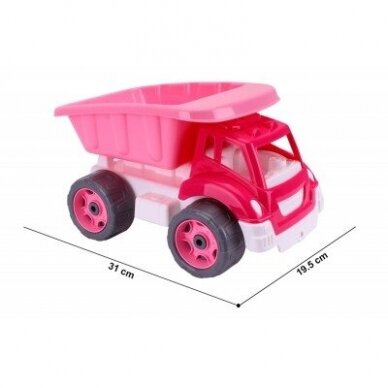 Technok sunkvežimis rožinis 31 cm 1