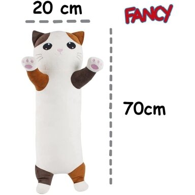 Fancy minkštas žaislas pagalvė katinas Dribsniukas 70 cm Fancy minkštas žaislas pagalvė katinas Dribsniukas 70 cm