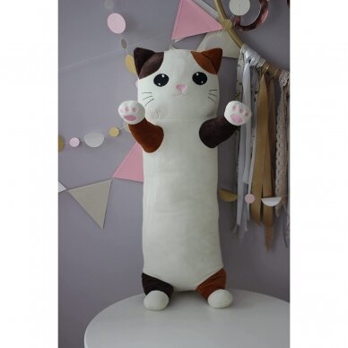 Fancy minkštas žaislas pagalvė katinas Dribsniukas 70 cm 5